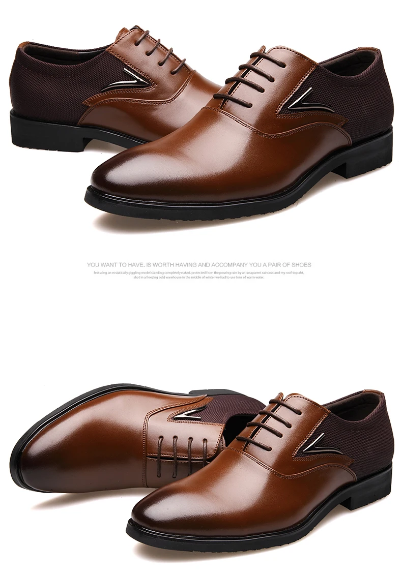 Мужская деловая обувь классические свадебные модельные туфли из высококачественной микро-кожи дизайнерская брендовая деловая обувь, большие размеры 38-48