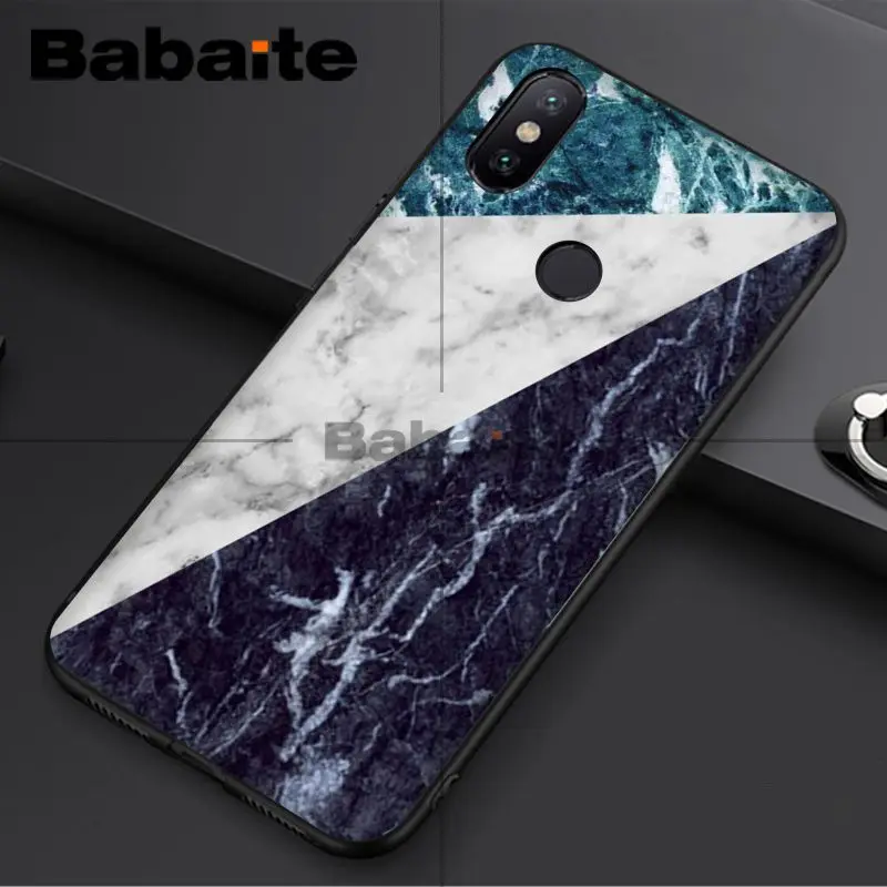 Fashion Geometric Splice Pattern Marble gold pink marble stone