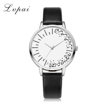 

REBIRTH Wrist Watches For Women Silver Vintage Leather Strap Ladies Quartz Wristwatch Fashion Luxury Dress Quartz Watch Relogio