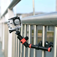 Multi Function Adjustable Bracket Hand Grip Extension Arm Action Camera Mount for Xiaomi Yi Gopro Hero SJCAM SJ4000 SJ5000 GP383