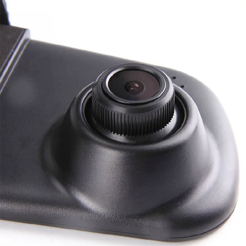 E-ACE Car Dvr 1080P Dual Lens Dash Camera Rear Mirror Digital Recorder With Rearview Camera Video Recorder Camcorder Registrar