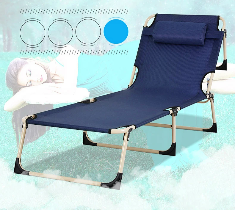 Простой современный модный стул для отдыха, дышащая складная кровать, лежащее кресло, балконное пляжное кресло, шезлонг, кресло для отдыха в полдень
