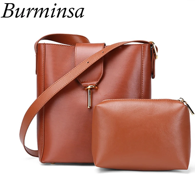 Soft Real Leather Shoulder Bags