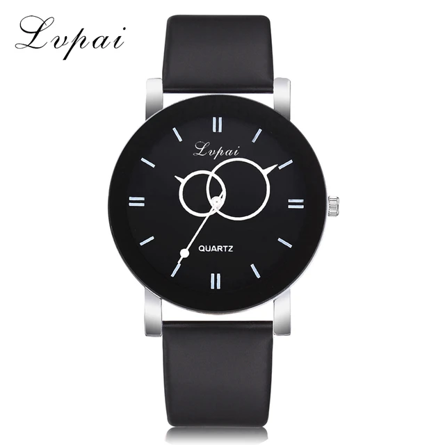 Lvpai Top Brand Black Luxury Mysterious Men And Women All Appropriate Leather Wa Lvpai Top Brand Black Luxury Mysterious Men And Women All Appropriate Leather Wa
