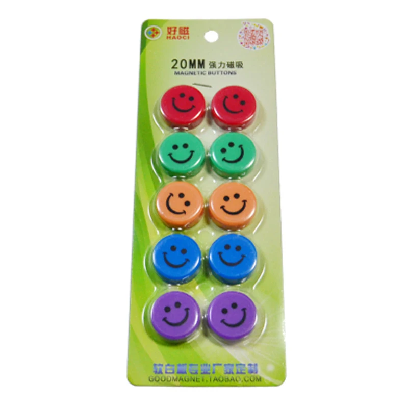 Classical Magnetic Button For Whiteboard Refrigerator Fridge Magnet Pin  15mm/17mm/20mm/30mm/40mm Office School