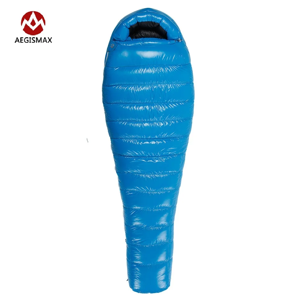 

AEGISMAX 800FP Winter Camping Goose Down Sleeping Ultralight Mummy Adult Spliced Sleeping Bags 400/700/1000/1300