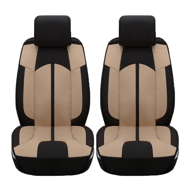

2 Pcs Linen car seat covers For Infiniti QX50 EX35 FX30 FX50 G25 G37 Q50 Q70L ESQ car accessories styling