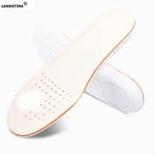 Увеличивающие рост стельки, не скользящие стельки для обуви, впитывающие пот, дышащие спортивные дезодорирующие стельки из соевого волокна подошвы для обуви