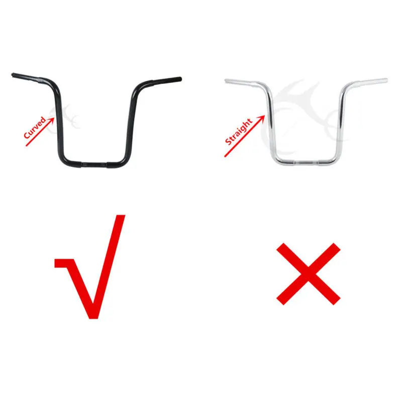 1" талии обезьяна hangerbar 1-1/4" Руль для Harley Softail FLST Sportster XL883 XL1200 FXST