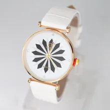 present new trend informal well-known manufacturers watches ladies easy quartz watch reloj mujer leather-based rhinestone wristwatch montres femmes