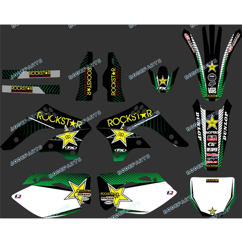 Наклейка для мотоцикла KAWASAKI KXF 450 KXF450 KX450F 2006 2007 2008|Наклейки и стикеры| |