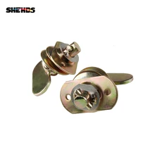 Shehds 2 conjuntos de metal bloqueio rápido para led movendo a cabeça luz estágio profissional led luz palco truss dj club luz pendurado gancho