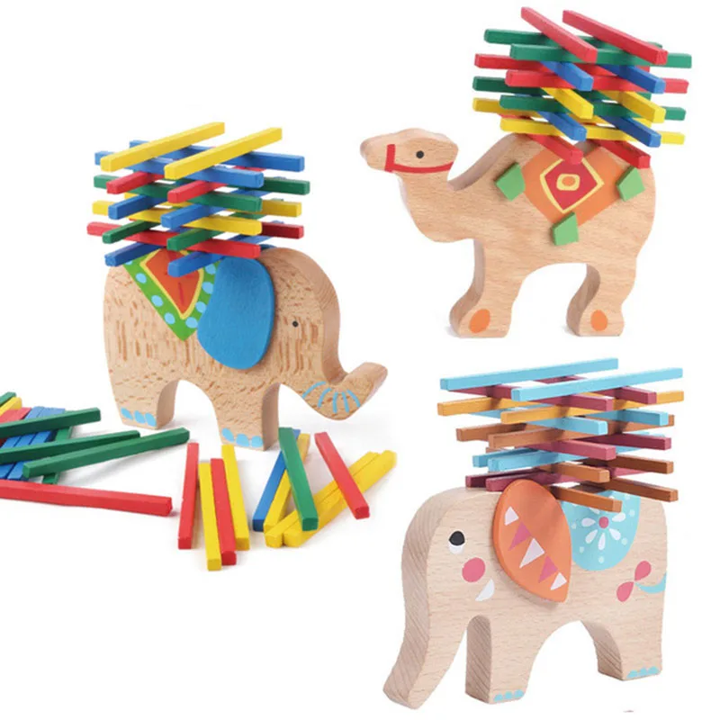 Bloco de Construção Brinquedos de Madeira Aprendizagem do Bebê Brinquedo de Madeira Crianças Montessori Brinquedo Educacional Doce Dominó Jogo Equilíbrio Jenga 3l 3d 9 equilíbrio jenga crianças aprendizagem do bebê brinquedo de madeira 3l