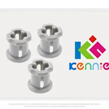 500 г/лот Kennie DIY MOC Bulding блоки, совместимые высокотехнологичные аксессуары № 6590 1x1 поперечная втулка для поперечная ось