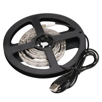 

60LED Light Strip Waterproof IP65 1M USB Cable Port for TV/PC/Laptop Background Car Interior Decoration Flexible LED Tape Light