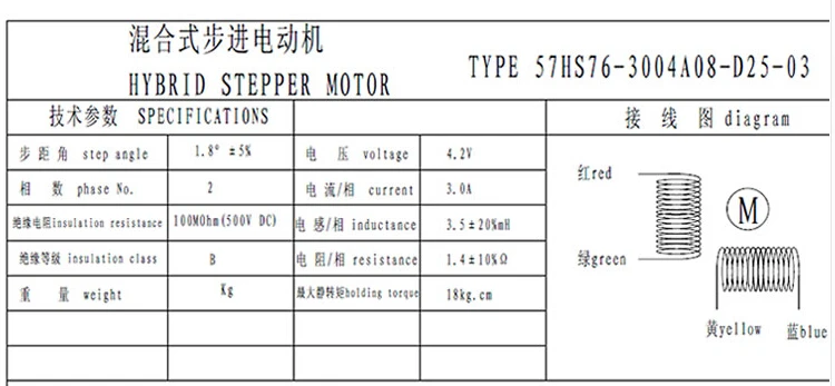 Двухфазный 4-провод шаговый привод M545D + шаговый двигатель, использовать для фрезерный станок с ЧПУ ось вращения