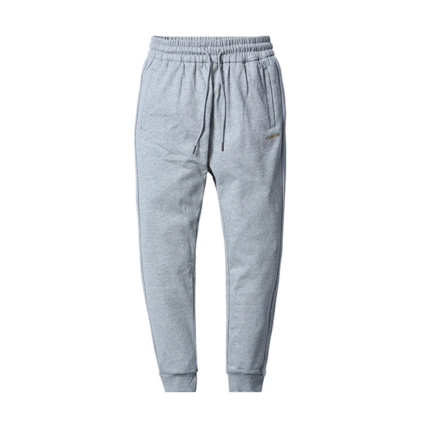 Мужские спортивные штаны с вышивкой SIMWOOD, повседневные штаны для бега, удобные брюки с эластичным поясом на завязке,, тренировочные штаны батальных размеров, 180528 - Цвет: floral grey