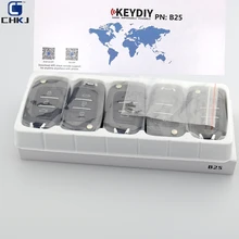 CHKJ 5 шт. KEYDIY B25 для Hyndai Стиль Автомобильный ключ дистанционного управления 3 кнопки для KD900 KD900+ URG200 KD-X2 мини дистанционный ключ мастер