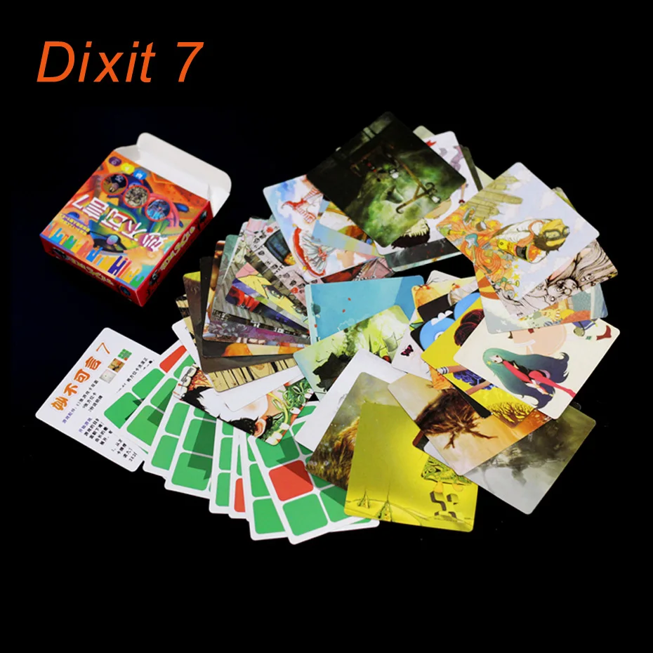 

dixit 7 version dixit board games indoor playing cards game for kid home party card game