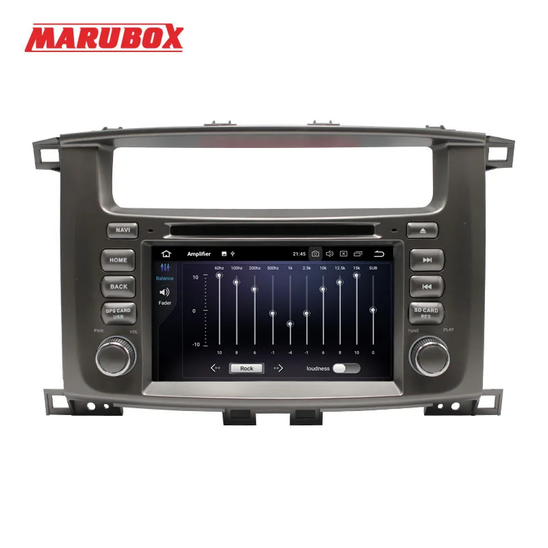 Perfect MARUBOX 2Din Android 9.0 4GB RAM 7" For Land Cruiser 100 GPS Navi Stereo Radio Car Multimedia Player Head Unit System 7A112PX5 2