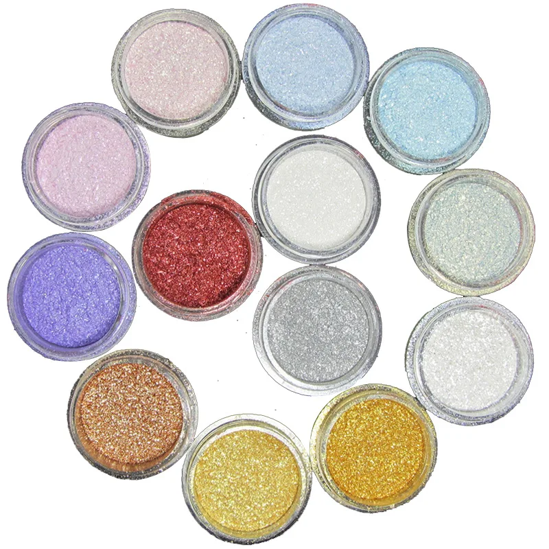 

13 Colors Eye Shadow Long-lasting Waterproof Diamond Glitter Eye Shadow Makeup Pearly Mineral Shiny Powder Pigment Eyeshadow