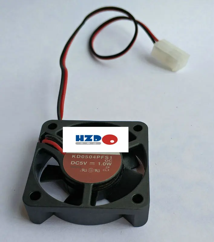

4CM KD0504PFS1 4010 5v 1.0w 2wire cooling fan KD0504PFB2-8 0.6W 40*40*10mm