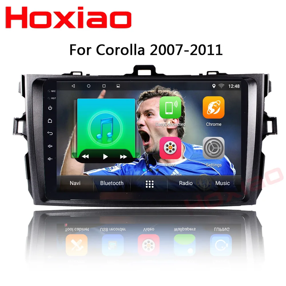 Perfect Android Car dvd player for Toyota corolla 2007 2008 2009 2010 2011 gps navigation 2 din radio multimedia player 0