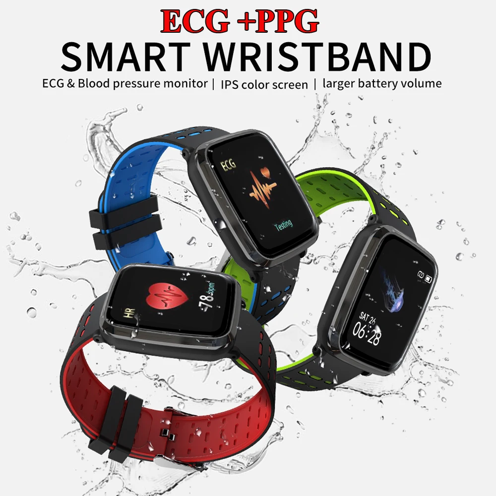 Run Speed Smart Watch ECG PPG Heart Rate Monitor Blood Pressure Watch Men IP67 Waterproof Sport Watch Fitness Tracker Smartwatch