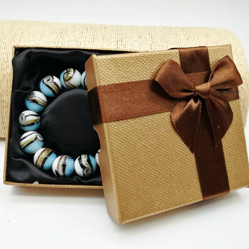 24pcs fashion jewelry bracelet bracelet watch brown paper gift box