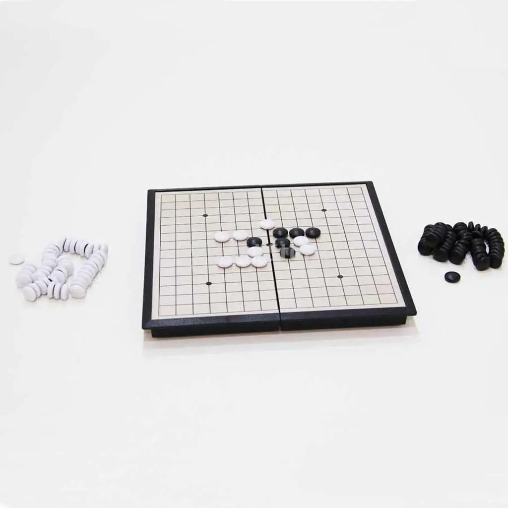 Китайская игра Go Gobang Renju Five-in-a-row, 110 магнитные камни, Детская игра-головоломка, обучающая игрушка