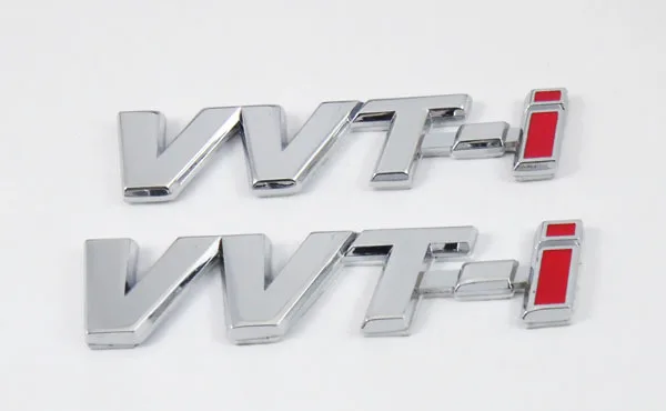 2 шт авто хром металл для VVTI VVT i коррозионная боковая эмблема на крыло наклейка