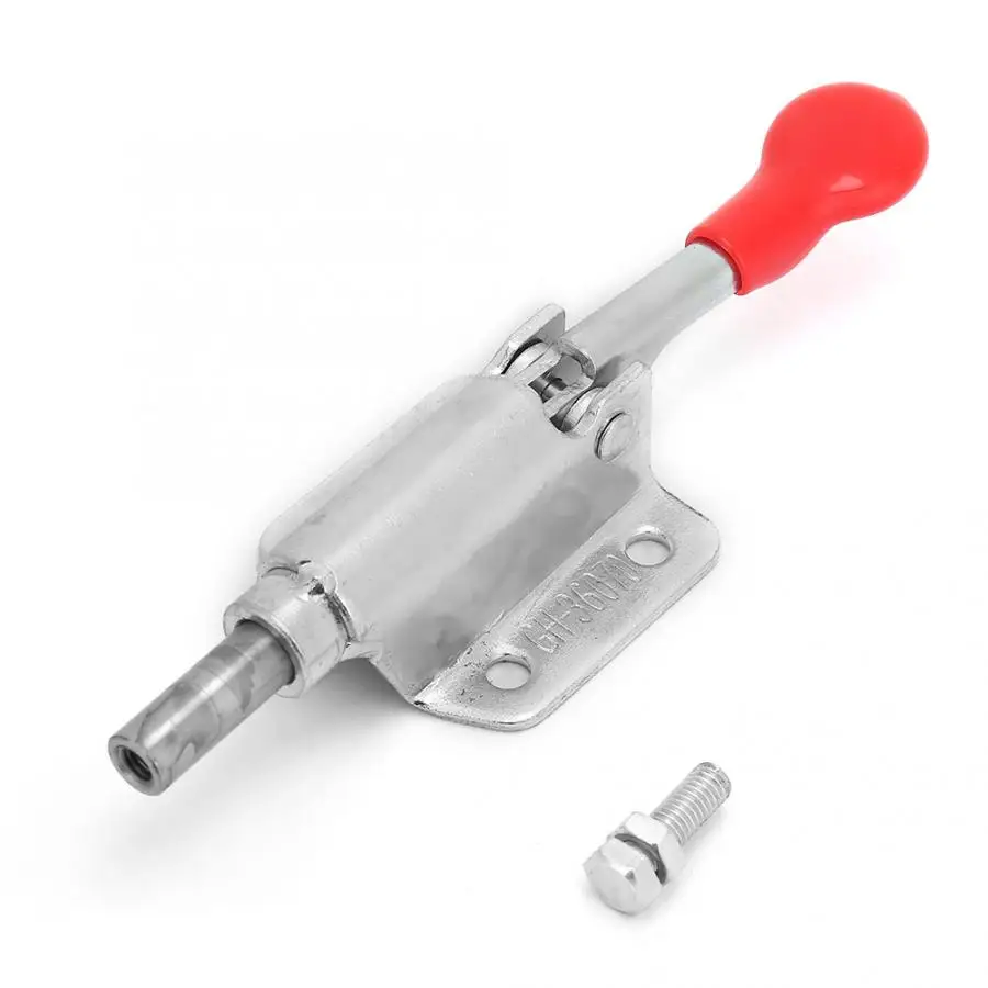 

Galvanized Iron 10mm Range Push/Pull Quick-Release Toggle Clamp 60kg Capacity GH-36070