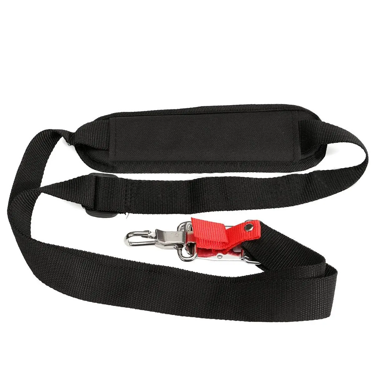 1pc Strimmer Brushcutter Adjustable Quick Release Harness Shoulder Strap Black
