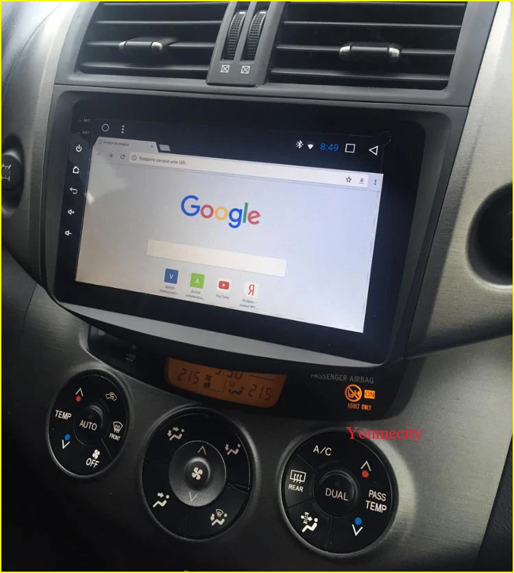 Автомобильный DVD для Toyota Old RAV4 Аудио Видео Стерео gps Радио RDS Wifi 2006-2012 1024*600 HD экран 2Din Android 9,0 Carplay TPMS