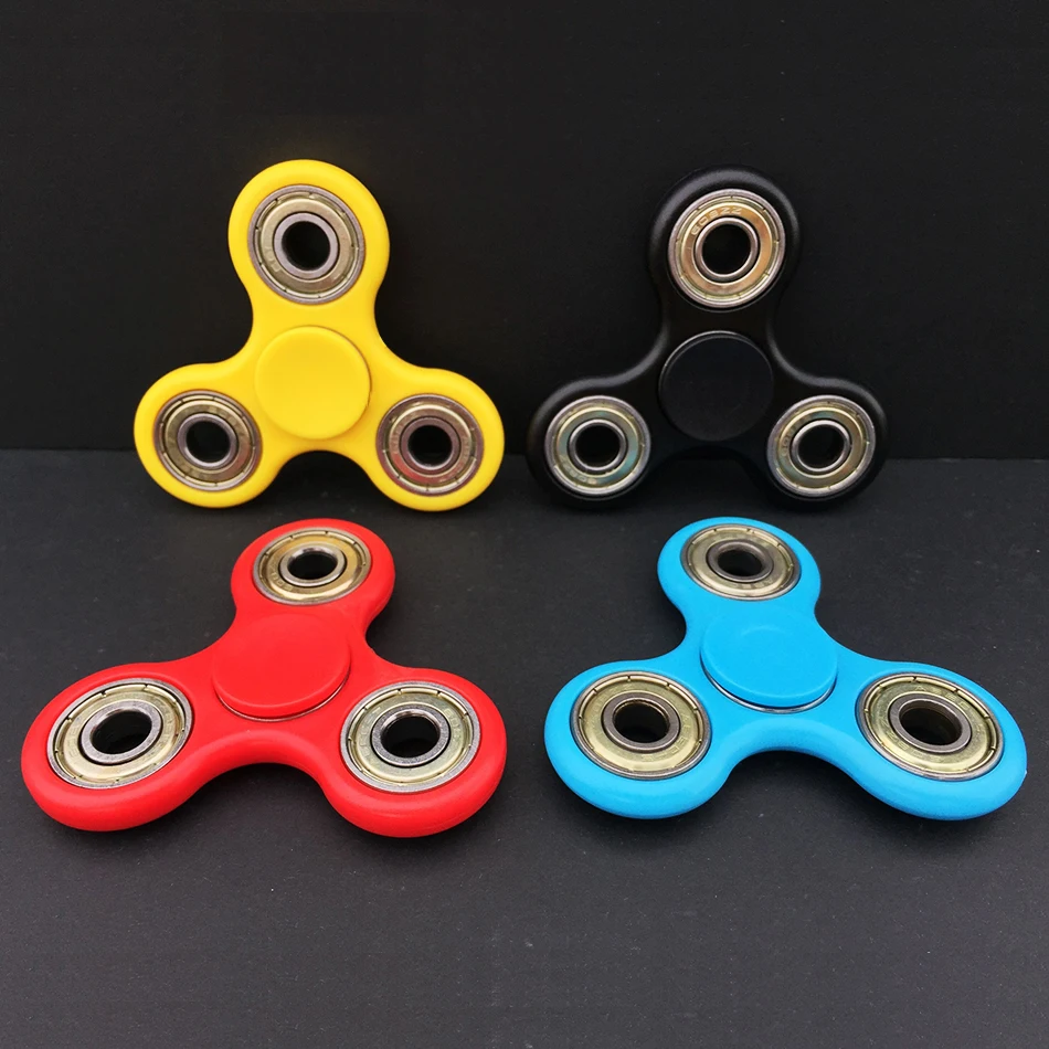 Free freight Tri Fidget Hand Spinner Triangle DIY Puzzle 