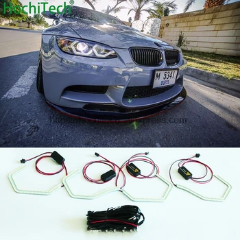 

White Concept M4 Iconic Style LED Angel Eye Kit w/Relay Wirings for BMW 4 series F32 435i 428i 420d 420i 440i 430i car styling