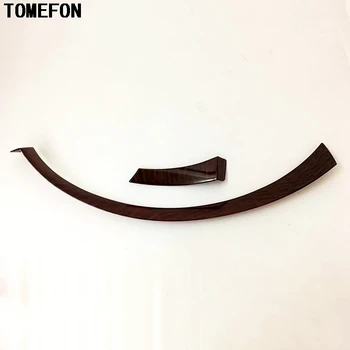 

TOMEFON Wood Pattern Accessories ABS Front Console Trim For Nissan Armada Patrol Royale Nismo Infiniti QX56 QX80 Y62 2010-2018