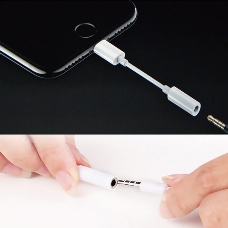 Adaptateur De Casque For iPhone 7 8 Plus XR X XS MAX Headphone Adapter 3.5mm Jack Audio Earphone Adaptador Headset Adattatore Adaptateur De Casque For iPhone 7 8 Plus XR X XS MAX Headphone Adapter 3.5mm Jack Audio Earphone Adaptador Headset Adattatore