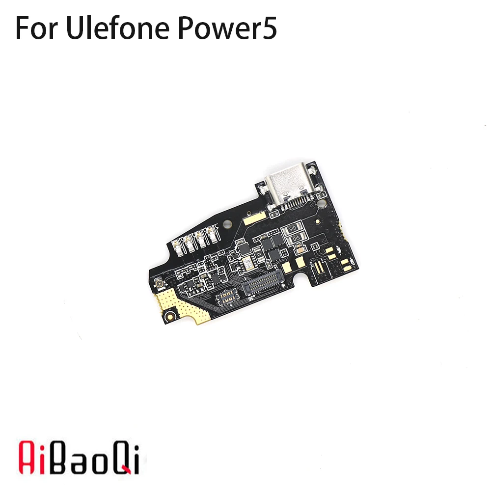 

New Original usb plug charge board For Ulefone Power 5/Power 5s Phone Flex Cables charging module cell phone Mini USB Port