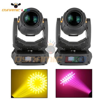 

2pcs Moving Head 17R 350w Beam Spot Wash 3in1 disco Light Dmx512 Dj Light 8-Facet Prism For Stage Disco