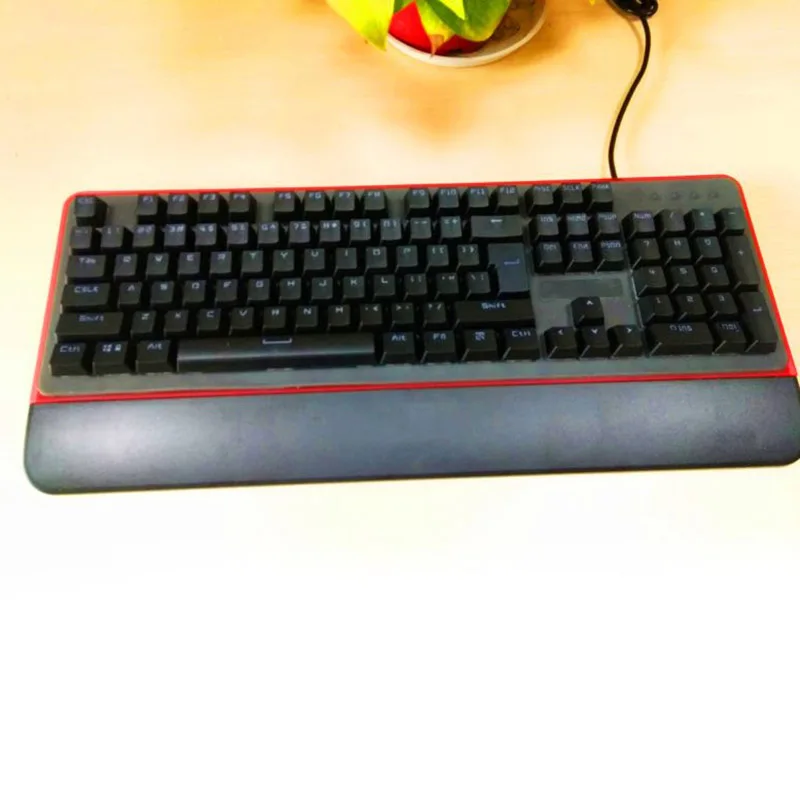

Mechanical Gaming Keyboard 104 Key USB Metal Wired Waterproof Backlit For Computer LSMK99