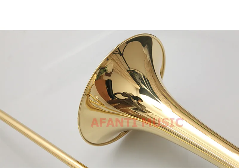 Afanti Tenor Falling Tune B Латунный корпус золотой лак тромбон(ATB-117