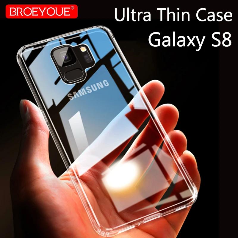 

Transparent Case For Samsung Galaxy S8 S9 Plus S7 Edge Note 9 HD Clear Soft TPU Case For Samsung A5 2017 A3 A7 A6 Plus Case Capa