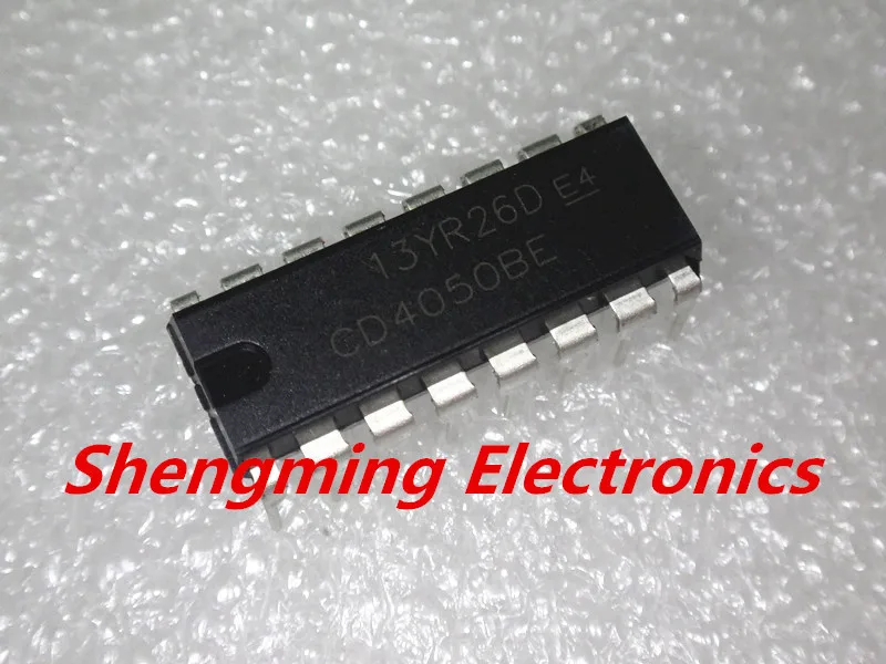thumbnail image 2 of 10pcs CD4050BE CD4050 TI HEX Non-Inverting Buffer/Converte̴r 2 of 11