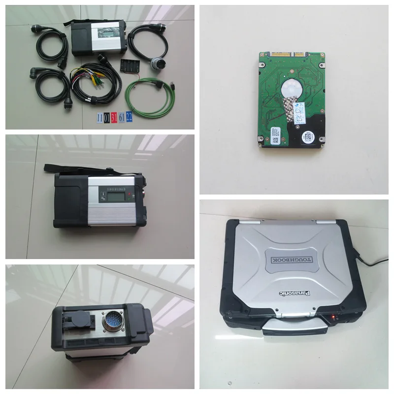 Проводной и беспроводной mb sd c5 star diagnosis с ноутбуком для panasonic cf30 4 Гб ram cf-30 toughbook plus