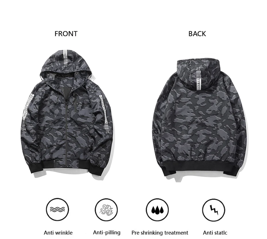 4 Men's Jackets 2018 Men's New Casual Jacket High Quality Spring Regular Slim Jacket Coat For Male Wholesale