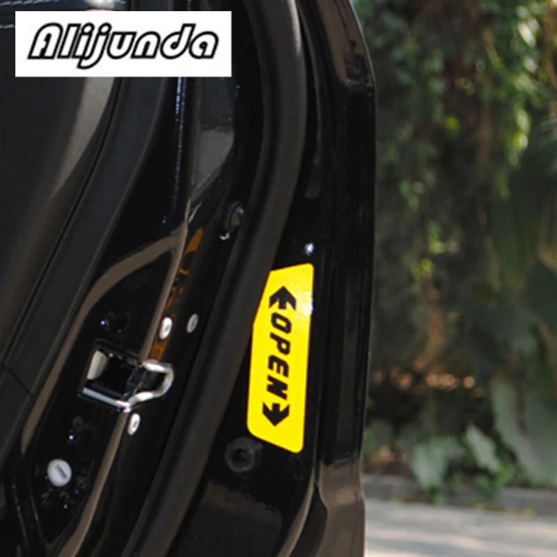 Car Door Open Warning Stickers for BMW X series 3 series 5 series 7