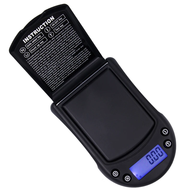 

200g 0.01 LCD display Portable Digital Electronic Pocket Jewelry Gram Weight Balance Scale 46%off