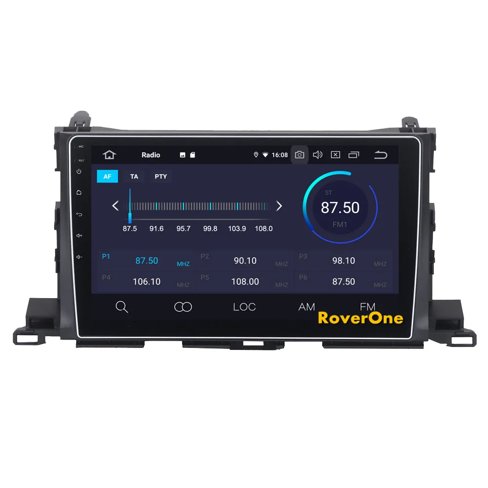 Discount For Toyota Highlander Kluger 2015 2016 Android 9.0 Car Radio Stereo GPS Navigation Navi Media Multimedia System PhoneLink 14