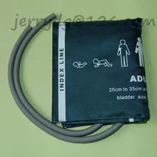 Совместимый GE монитор пациента nibp манжета для взрослых, двойная трубка двойная труба, с мешком